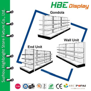 retail and service shelving,supermarket shelving installation,metal gondola supermarket display shelf for sale